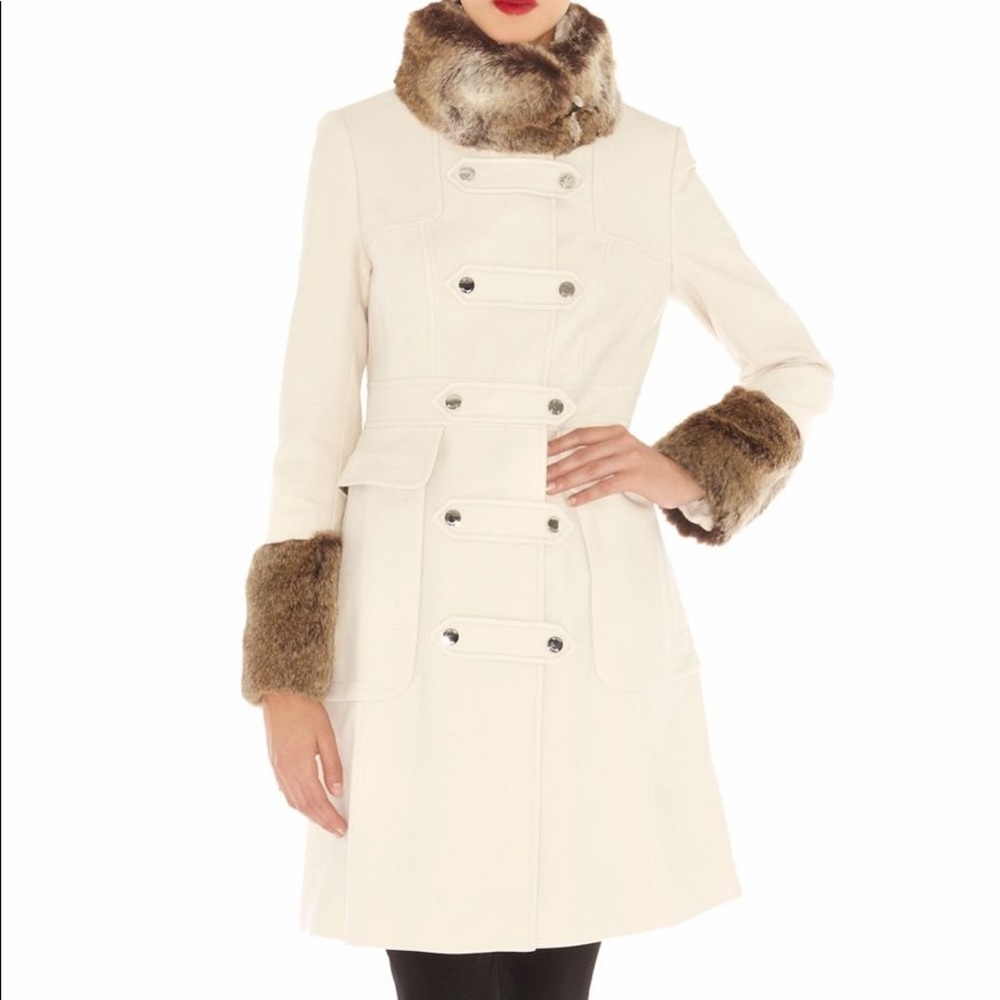 Karen Millen Moleskin Coat